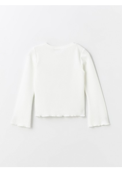 Kız Çocuk Nakışlı Kalpli Bürümcük Sweatshirt modelleri