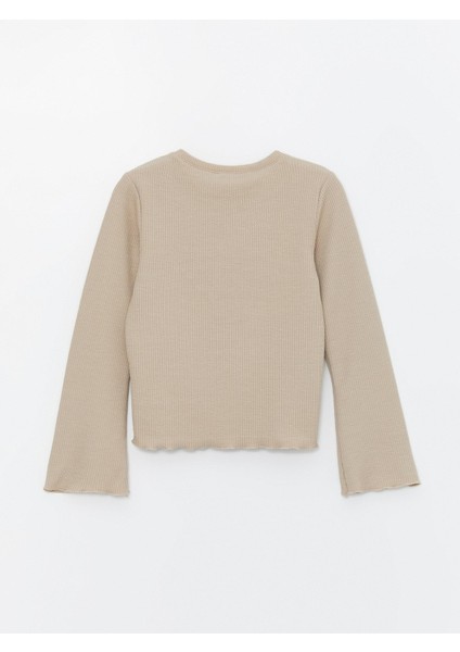 Kız Çocuk Nakışlı Kalpli Bürümcük Sweatshirt modelleri