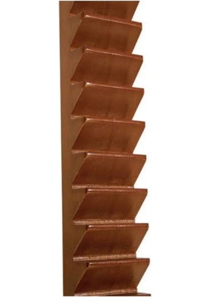 Tekno Trust Duvara Monte 130X7 cm Ahşap Parmak Merdiveni