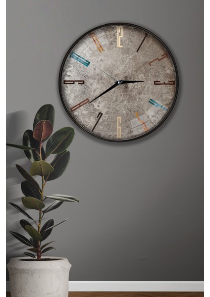 Stone Duvar Saati - 29 cm