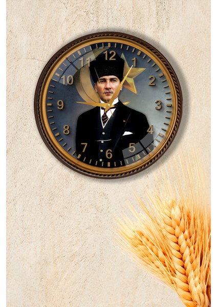 Atatürk Duvar Saati - 29 cm