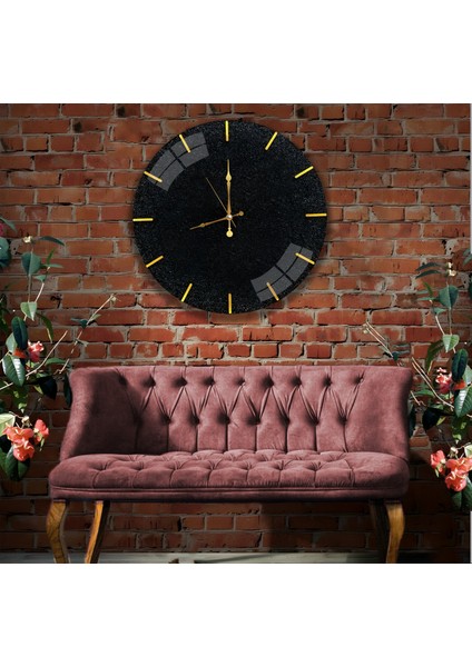 Black Stone Cam Saat - 40 cm modelleri