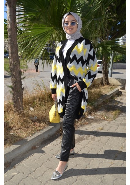 Asela Beli Lastikli Siyah Deri Pantolon