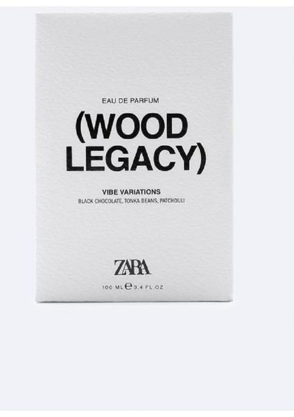 (Wood Legacy) Edp 100 ml (3.4 Fl Oz) Erkek Parfümü