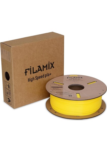 Yüksek Hızlı Hyper Pla+ Filament 1.75MM 1kg-Sarı