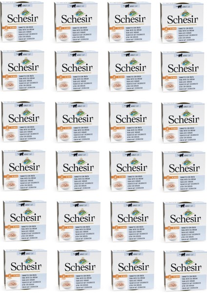 Ton ve Çipura Soslu Kedi Konservesi 70 Gr. x 24 Adet