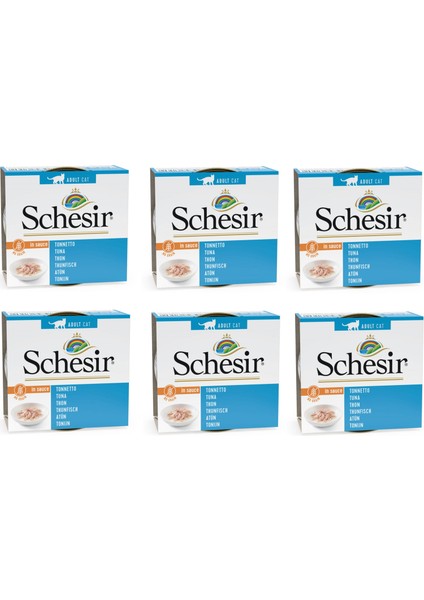 Ton Balıklı Soslu Kedi Konservesi 70 Gr. x 6 Adet