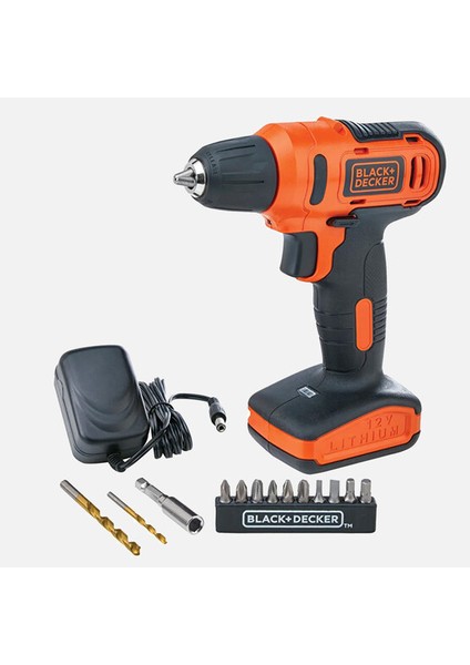 Black & Decker LD12SP-TR Li-Ion 12V Akülü Vidalama