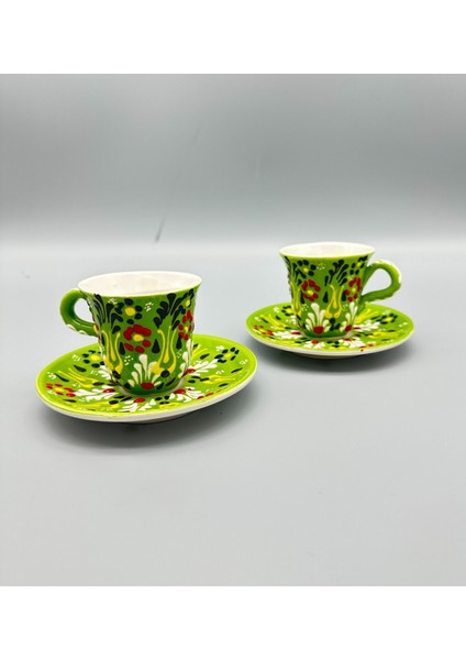 El Yapımı Çini Fincan Seti & Kahve & Mendil & Hediye Seti & Hediye Kutusu & Doğum Günü & Sevgili & Yeni Iş Terfi fiyatları