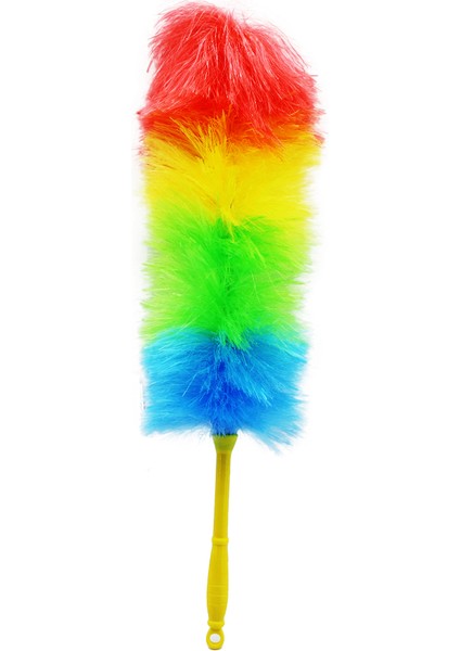 Kornea Store Static Duster Sarı Saplı - Büyük Toz Alma Püskülü (K246)