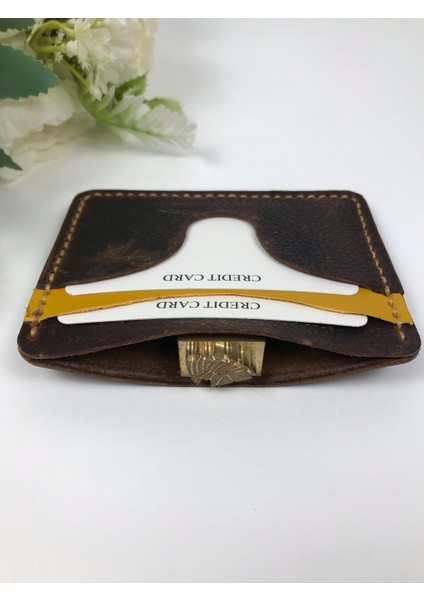 Deri Kartlık Kahverengi Retro Görünümlü modelleri