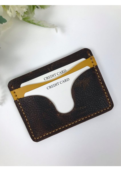 Deri Kartlık Kahverengi Retro Görünümlü fırsatları