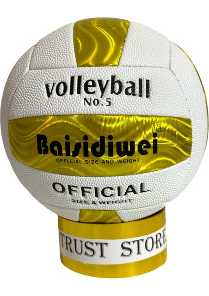 Trust Store Voleybol Topu 1. Kalite Dikişli Baisidiwei 5 Numara Şişirme Pompası Hediyeli