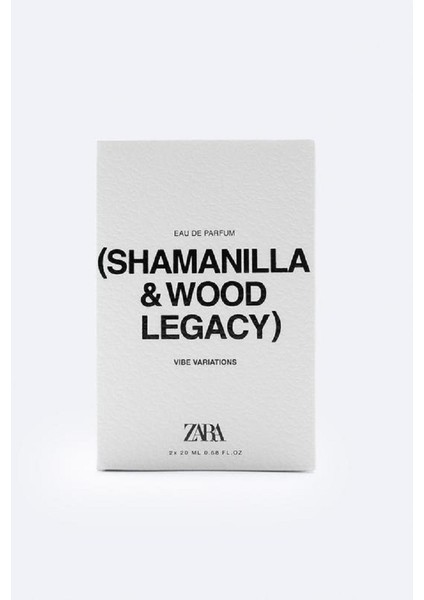 Wood Legacy EDP 20 ml + Shamanilla EDP Erkek Parfüm Seti 20 ml