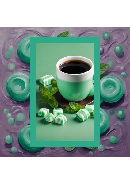 Decaf Mint Coffee - Kafeinsiz Nane Aromalı Çekirdek Kahve, 200 Gr