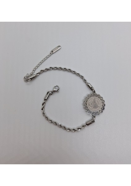 Çelik Oval Tura Kadın Bileklik fiyatları