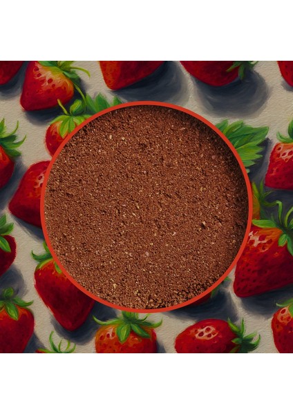 Decaf Strawberry Coffee - Kafeinsiz Çilek Aromalı Filtre Kahve, 200 Gr