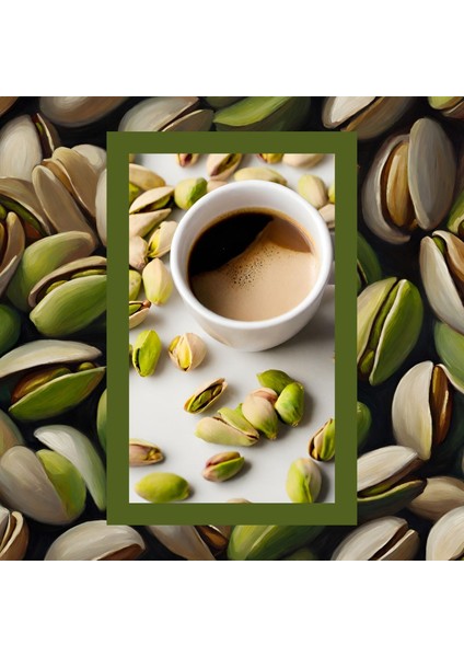 Mim And More Decaf Pistachio Coffee Kafeinsiz Antep Fıstığı Aromalı Filtre Kahve 200 gr