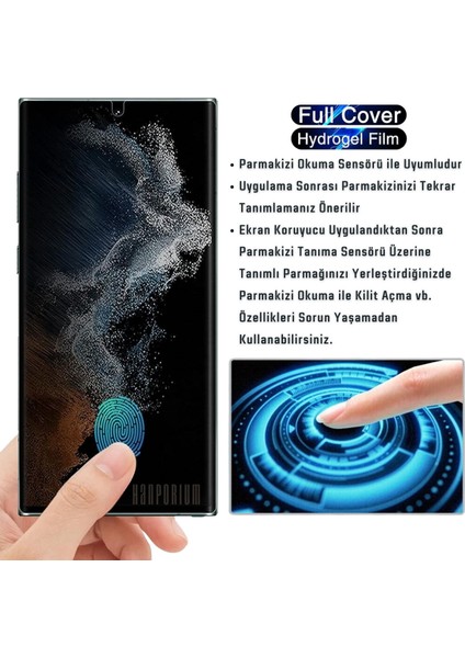 Honor Magic V2 Hayalet Ekran Koruyucu Esnek Nano Hydrogel Film - Ultra Darbe Emici Etkin Koruma - Ekranı Tam Kaplar