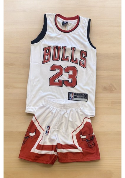 North Stand Chicago Bulls Michael Jordan NBA Çocuk Basketbol Forması