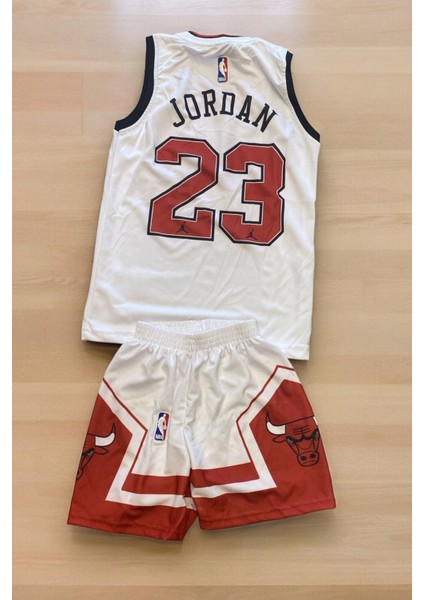 North Stand Chicago Bulls Michael Jordan NBA Çocuk Basketbol Forması