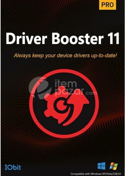 Driver Booster 11 Pro - 1 Cihaz 1 Yıl Iobit Key
