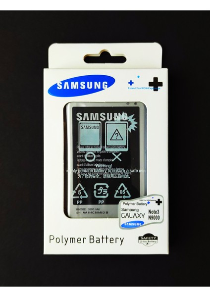 EB-B800BE Samsung Galaxy Note 3 N9000 Batarya modelleri