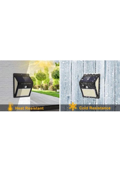 Tekno Trust Bahçe Aydınlatma Bahçe Aydınlatma Sensörlü Su Geçirmez 222 LED