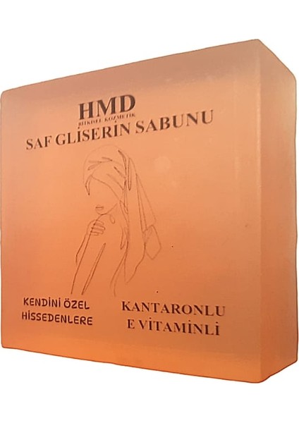 Saf Gliserin Sabunu x 4 Ad.kantaronlu E Vitaminli Besleyici,nemlendirici Doğal Şeffaf Gliserin Sabun indirimleri