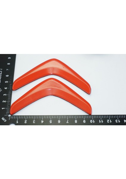 Citroen C3 C4 C5 C6 Kırmızı Abs Bagaj Logo Arma modelleri