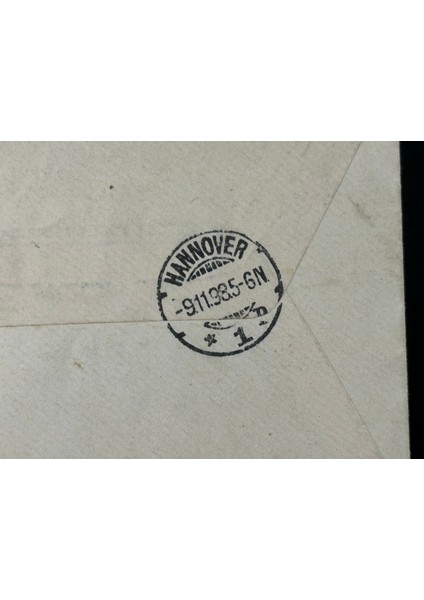 Deutsches Reich 1898 Yılında Alman Imparatorluğu Döneminde Postadan Geçmiş Zarf Reichspost 10 Pfennig Pullu modelleri
