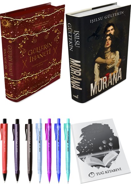 Morana Ciltli Işılsu Gültekin ve Güllerin Ihaneti 2 Ciltli Sena Nur Işık 2li Set