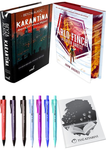 Arlo Finch : Alevler Vadisi - Karantina 2 + Kalem + Not Defteri