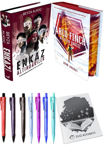 Arlo Finch : Alevler Vadisi - Enkaz Altındakiler 1 + Kalem + Not Defteri