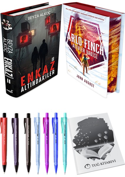 Arlo Finch : Alevler Vadisi - Enkaz Altındakiler 2 + Kalem + Not Defteri
