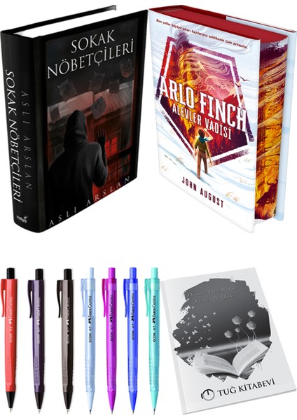 Arlo Finch : Alevler Vadisi - Sokak Nöbetçileri 1 + Kalem + Not Defteri