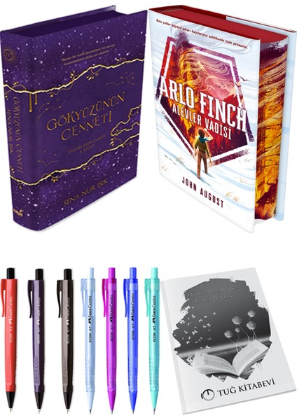 Arlo Finch : Alevler Vadisi - Gökyüzünün Cenneti 4 + Kalem + Not Defteri