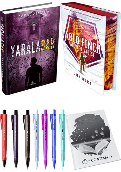 Arlo Finch : Alevler Vadisi - Yaralasar 3 + Kalem + Not Defteri