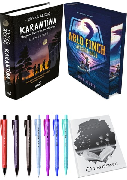 Arlo Finch: Ayışığı Gölü - Karantina 5 + Kalem + Not Defteri