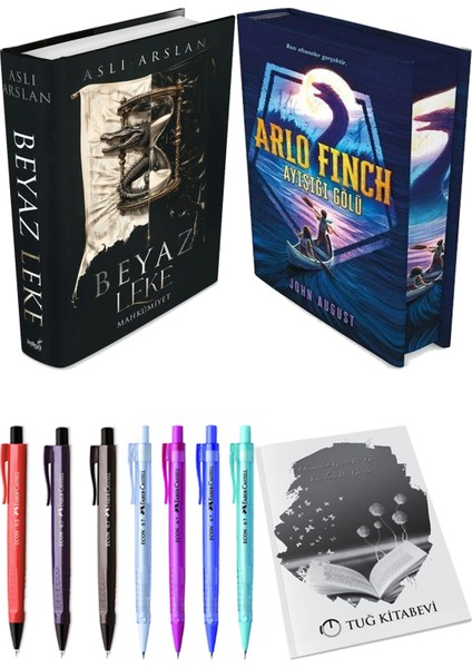 Arlo Finch: Ayışığı Gölü - Beyaz Leke Mahkumiyet + Kalem + Not Defteri
