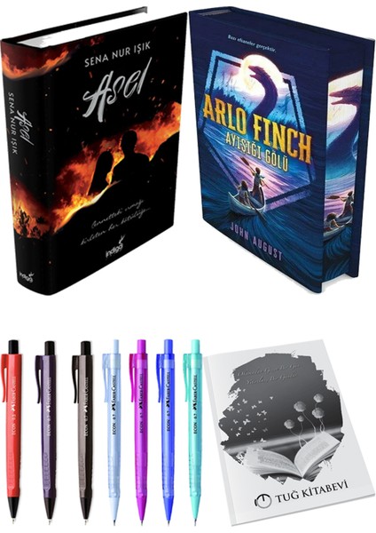 Arlo Finch: Ayışığı Gölü - Asel + Kalem + Not Defteri