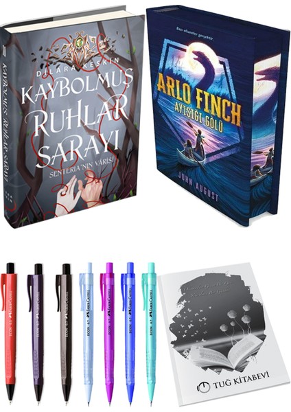 Arlo Finch: Ayışığı Gölü - Kaybolmuş Ruhlar Sarayı 2 + Kalem + Not Defteri