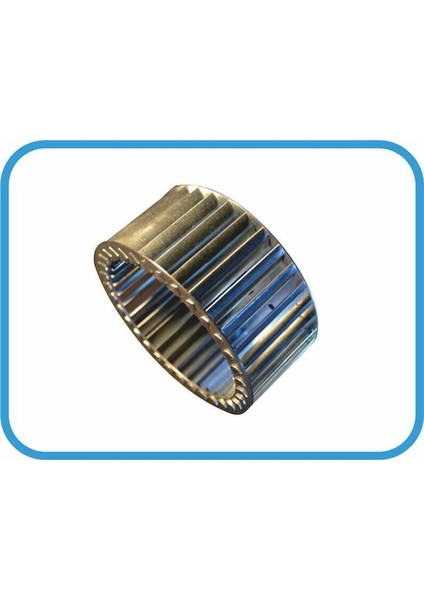 Çap 120 Boy 50 Delik 14 mm Sağ Yön Radyal Fan Pervanesi