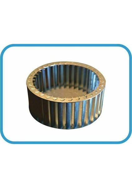 Çap 133 Boy 70 Delik 8 mm Sağ Yön Radyal Fan Pervanesi