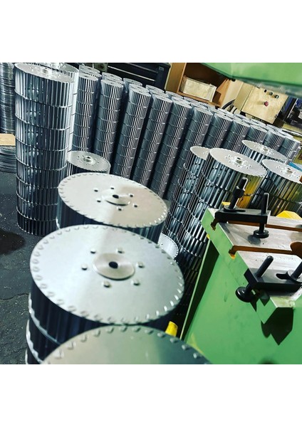 Çap 140 Boy 60 Delik 8 mm Sağ Yön Radyal Fan Pervanesi indirimleri