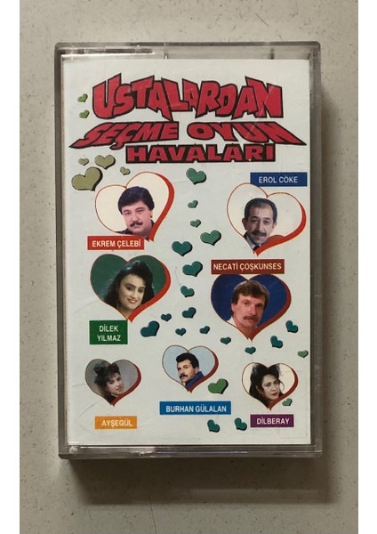 Ustalardan Seçme Oyun Havaları Kaset (Orjnal Dönem Baskı Kaset)