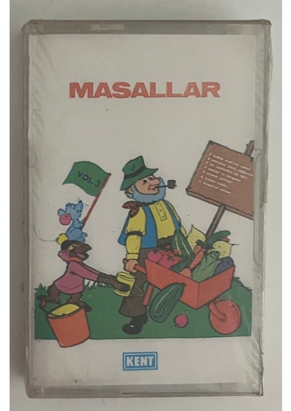 Masallar Kaset (Jelatininde Sıfır Orjnal Dönem Baskı Kaset)