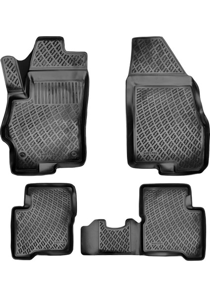 Fiat Linea 2007 Sonrası 3D Bagaj Havuzu ve Araca Özel Paspas Seti (Hediyeli)