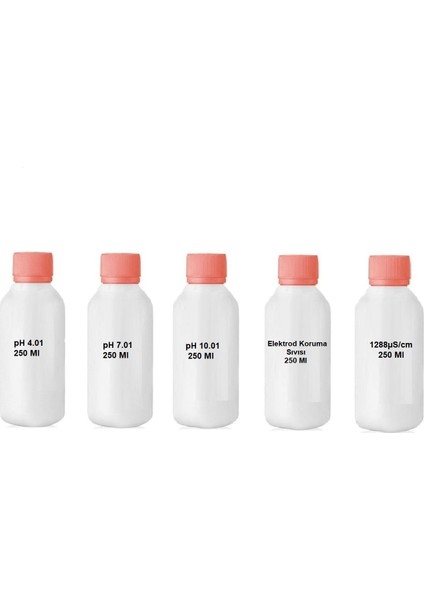 Ph 4.01-7.01-10.01 - Elektrod Koruma - 1288 Iletkenlik Kalibrasyon Sıvısı 250 ml