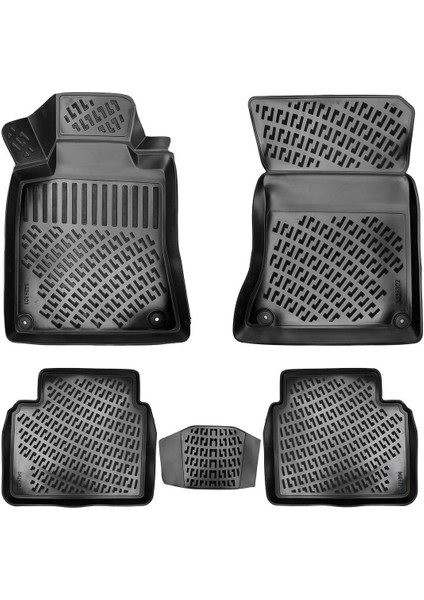 Nissan Altima (Alt Kısım) 2019 3D Bagaj Havuzu ve Araca Özel Paspas Seti (Hediyeli) modelleri